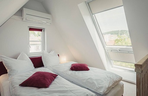 Lahr House | Maisonette apartment (number 10) over 2 levels, balcony and great view