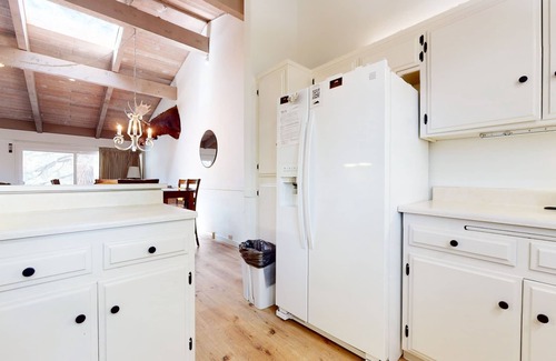 Mammoth Lakes Condo | Mammoth Estates 203 Pet-friendly Large Mountain Condo with Wood Burning Fireplace by RedAwning