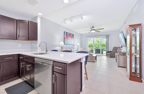 Iona Condo | Mandolin Bay First Floor Condo with Garage