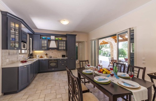 Petaleia House | Manolis Beach Villa with pool near Kassiopi, Corfu, Greece
