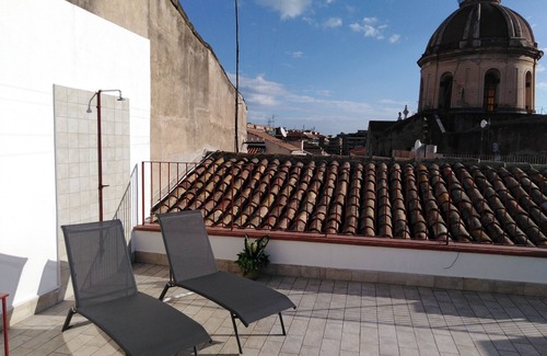 Catania City Centre Apartment | Manzoni Suite Home - Terrace Suite on the roofs