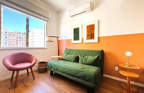 Copacabana Apartment | Maravilhoso Studio em Rua Nobre de Copanema