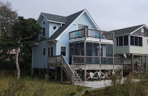Ocracoke House | Margaritaville/Spectacular Sunsets and Sound View!