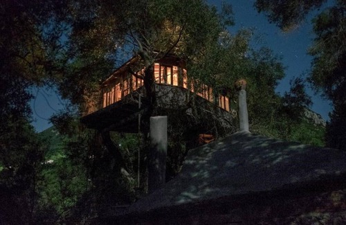 Skala Cabin | Margaritis Treehouse : Nature Escape Just 10 minutes from the Beach