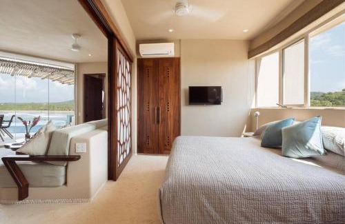 Troncones Villa | Maria 6 Villa, Inolvidable 2BR Retiro de pareja