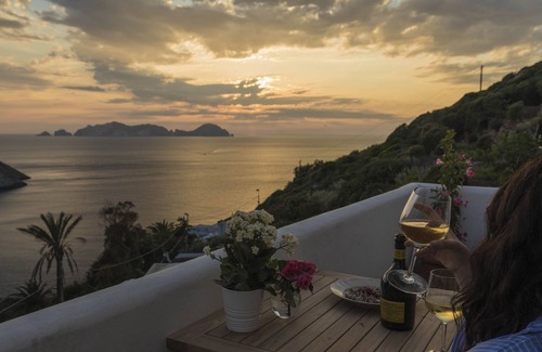 Le Forna Apartment | Maridea Ponza - Le Alcove sul mare Deluxe Suites with breathtaking views