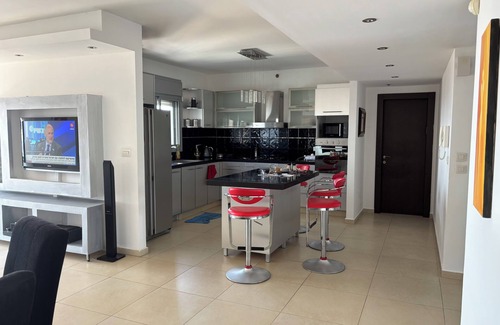 Ashdod Apartment | MARINA LUXURY APARTMENT WITH TERRACE EXCEPTIONAL SEA VIEW BEACH 3 MN