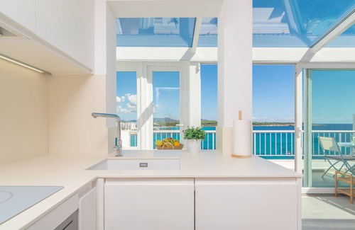 S'Illot-Cala Morlanda House | MARINAMAR SEA VIEW - Spectacular studio by the beach with wonderful views of the sea. Free