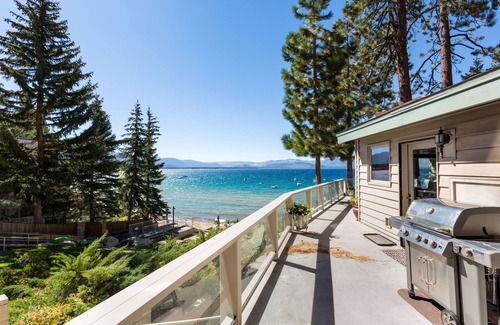 Zephyr Cove House | Marla Bay Lakefront Escape with Game Room and Private Hot Tub, Sleeps 10