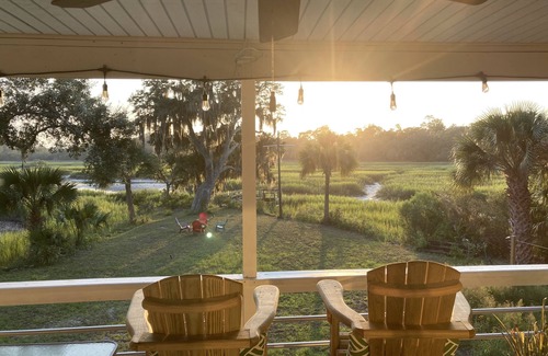 Valona House | Marsh Front and Tidal Creek Home