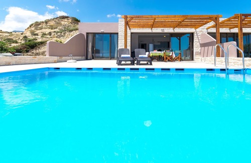 Frangokastellon Villa | Mary 3, Waterfront villa,Private pool,Tavern