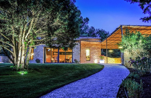 Saint-Romain-en-Viennois House | MAS 5* SPA SAINT QUENIN-26PEOPLE-AIR-CONDITIONING-HEATED POOL-JACUZZI-SAUNA