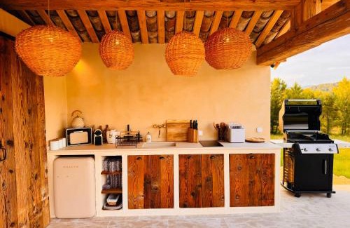 Entrechaux House | Mas des Anges - Bastide de 5 chambres avec piscine