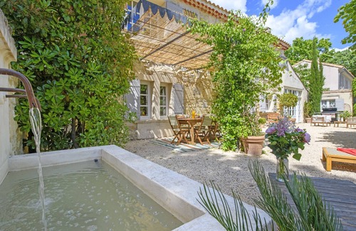 Paradou House | Mas La Thèbaïde - pool - garden
