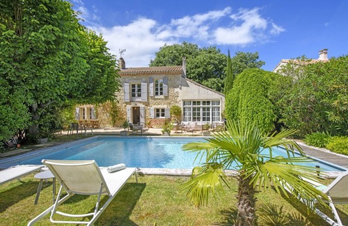 Paradou House | Mas La Thèbaïde - pool - garden