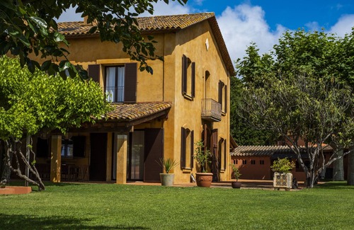 Sant Vicenc de Montalt Villa | Masia Balís - Mediterranean villa with sea views and pool,