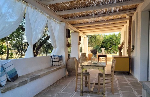 Diso House | Masseria Ferarelli - Culummu Room with Patio