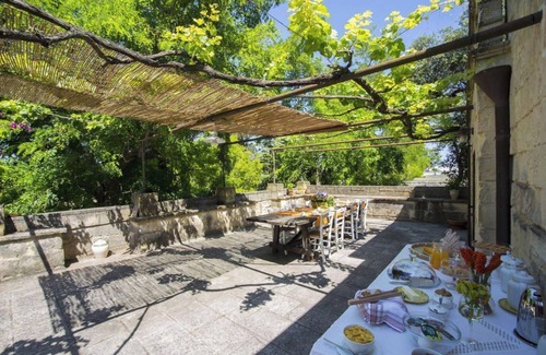 Casamassella Apartment | Master Suite with access to park and pool