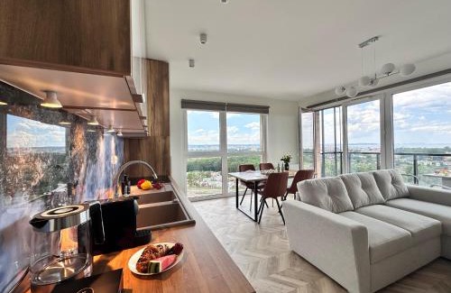 Nowy Port Apartment | Maya's Flats & Resorts 101 SEA VIEW - 3 pokojowy apartament z widokiem na morze na Letnicy