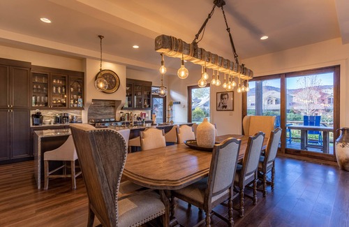 Banner Elk House | Maynard Rocks IV at Elk Creek - Hot tub, creekside setting, firepit