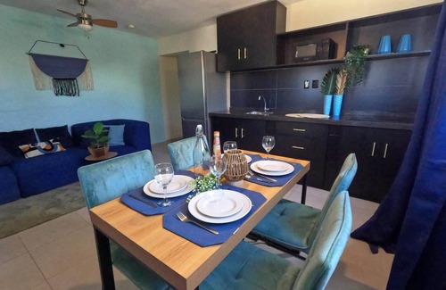 Cas Grandi Apartment | Mayo, 2 room apartment, pool, playground, near beaches