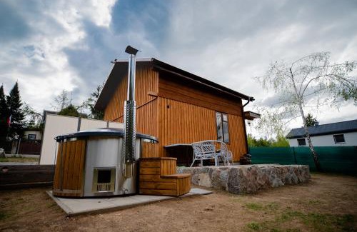Woszczele House | Mazury w Pigułce- domek z sauną i balią, Woszczele