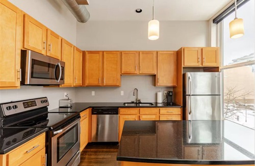 Wholesale District Apartment | McOuat Place 6A - Luxury 1 Bed Downtown Indy Apartment Prime Location