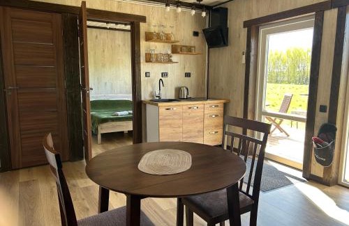 Ikskile House | Meadow view cabin with Optional Sauna & Hot Tub
