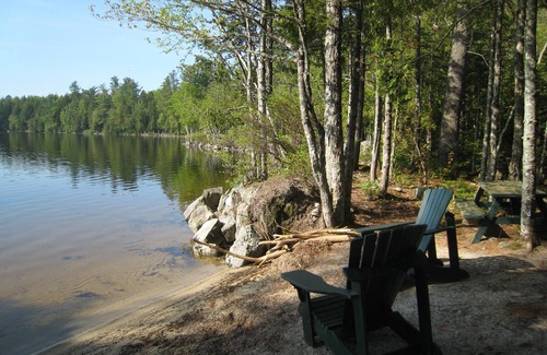 Baileyville House | Meddybemps Lake House with. Sandy Beach Cool Summer Temps, highs in the 70s.