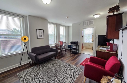 Champaign Apartment | Memorable Stay at The Inman - 216