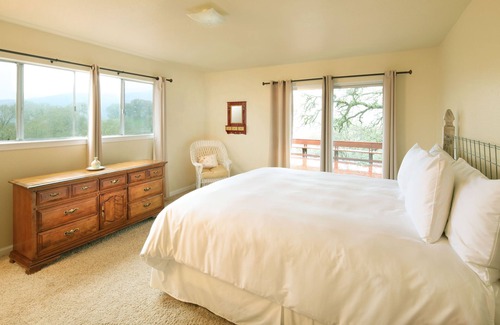 California Wine Country Other | Mendocino Getaway With Wrap-Around Deck And Stone Fireplace Fit For All-seasons