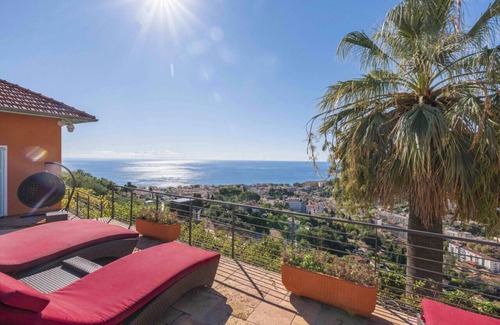 Menton Villa | Menton - Piscine Vue mer Suite privée