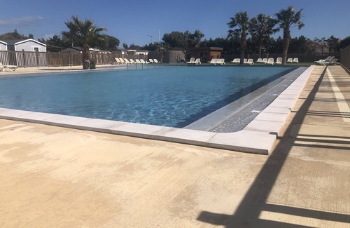 Port-la-Nouvelle House | Mer 3* - Mobile-Home 2 Bedrooms Cliumatisé Large terrace Heated swimming pool
