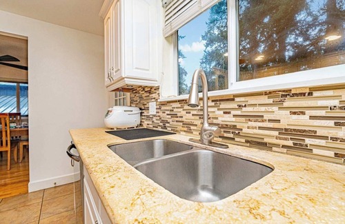 Mercer Island House | MercerIsland，argeyard,grill,fire pit