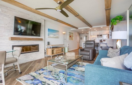 North Pacific Beach Condo | Mermaid Crossing - Panoramic Ocean View, Pool, Hot Tub & Rooftop Deck