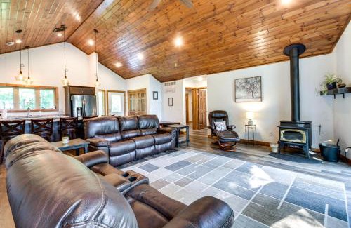 Crow Wing County House | Merrifield Vacation Rental with Dock and River Access