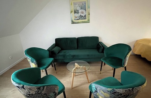 Nanteuil-les-Meaux Apartment | Meublé F3 Avec Stationnement 2 Chambres 5 Personnes Wi-fi Gratuit 20mn de Disney