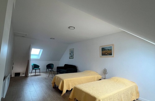 Nanteuil-les-Meaux Apartment | Meublé F3 Avec Stationnement 2 Chambres 5 Personnes Wi-fi Gratuit 20mn de Disney