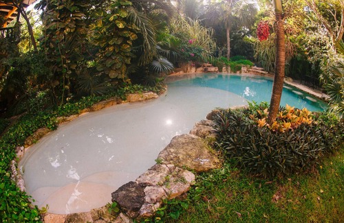 Xcaret Cottage | Mexican Hacienda - Hidden Gem in Jungle w/Waterfall Pool & 5 min. Xcaret Park