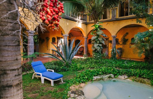 Puerto Juarez Apartment | Mexican Hacienda - Hidden Gem in Jungle w/Waterfall Pool & 5 min. Xcaret Park