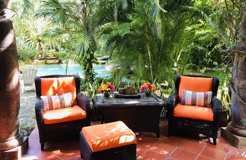 Puerto Juarez Apartment | Mexican Hacienda - Hidden Gem in Jungle w/Waterfall Pool & 5 min. Xcaret Park