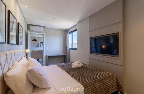 Centro Apartment | MHFs - Apts Variados em Prédio com Vista para o Mar em Itapema