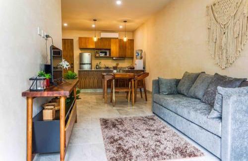 Bacalar Apartment | MICAELA apartment pool AC next to the lagoon