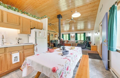 Trout Lake Cabin | Michigan Retreat on 10 Acres: Hike, Fish & Explore