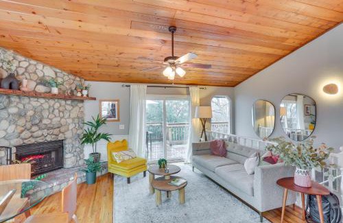 Crestline House | Mid-Century Mod Cottage, Steps to Lake Gregory!