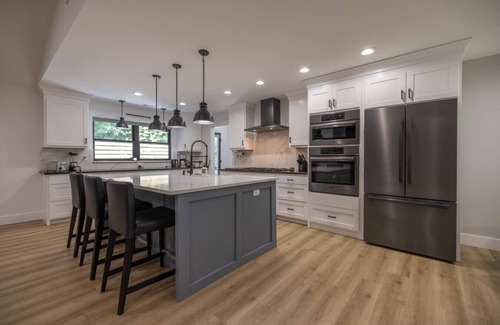 Asheville House | Mid-century Modern Impeccable Remodel with Hot Tub
