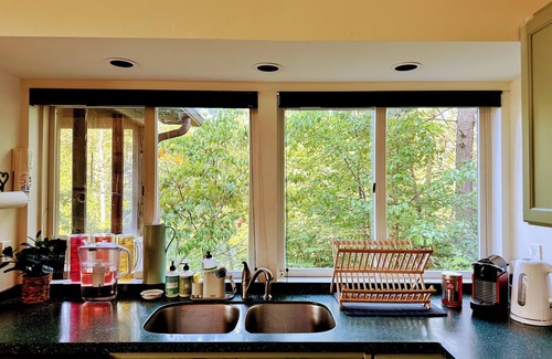 Chesapeake Ranch Estates-Drum Point House | Midcentury Modern Lake House, gorgeous views, deck, 4-bedrooms in Lusby/Solomons