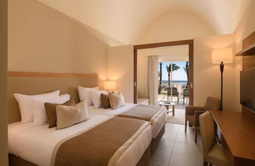 Sharm El Sheikh Resort | Middle Eastern Flavors & Family Comfort in Sea View Room - All Inclusive Stay