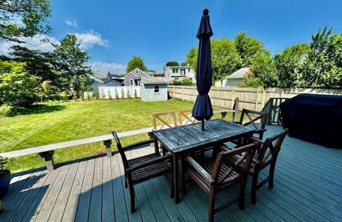 Milford House | Milford Beach Home: View of Water & Steps to Beach