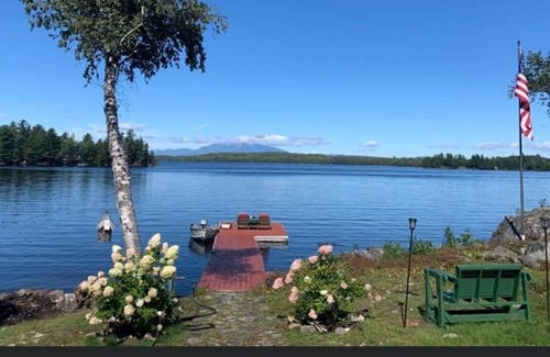 Millinocket Cottage | Million Dollar Mountain and Lake Views